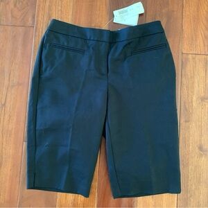Chico's Bermuda Shorts Size 00 Ultimate Fit Smooth Stretch BLACK NWT $59 🆕